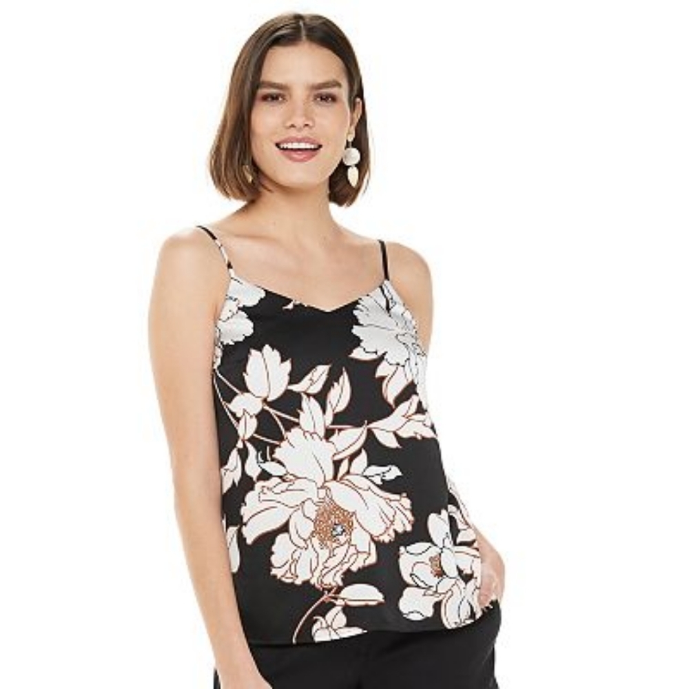 Women's Apt. 9 printed V neck Cami